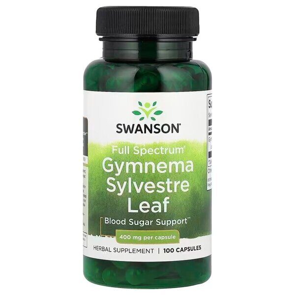 Gymnema Sylvestre Leaf 400 mg 100 capsules