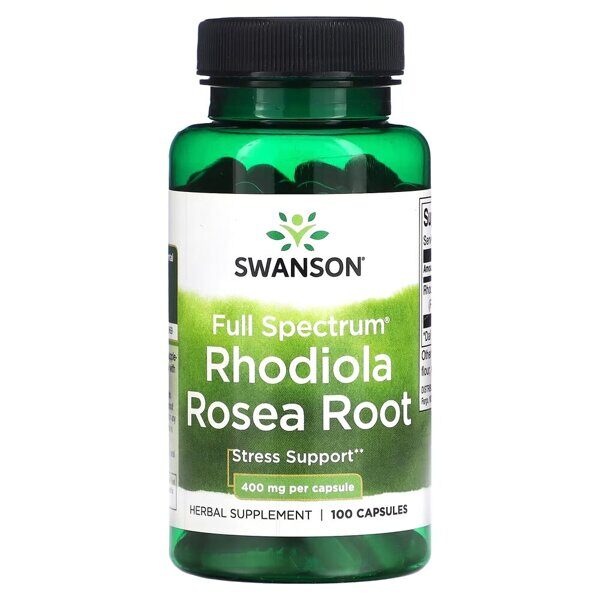 Rhodiola Rosea Root 400 mg 100 capsules