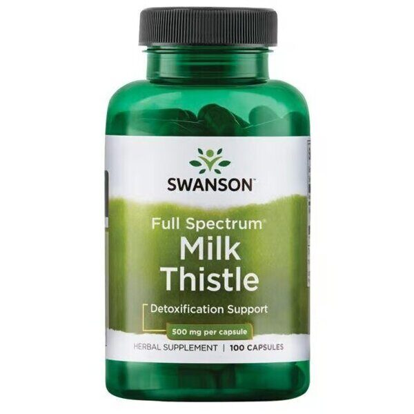 Milk Thistle 500 mg 100 capsules