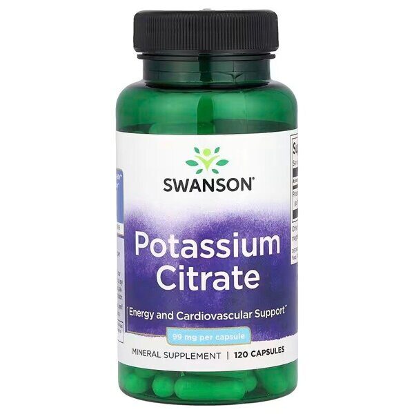 Potassium Citrate 99 mg 120 capsules